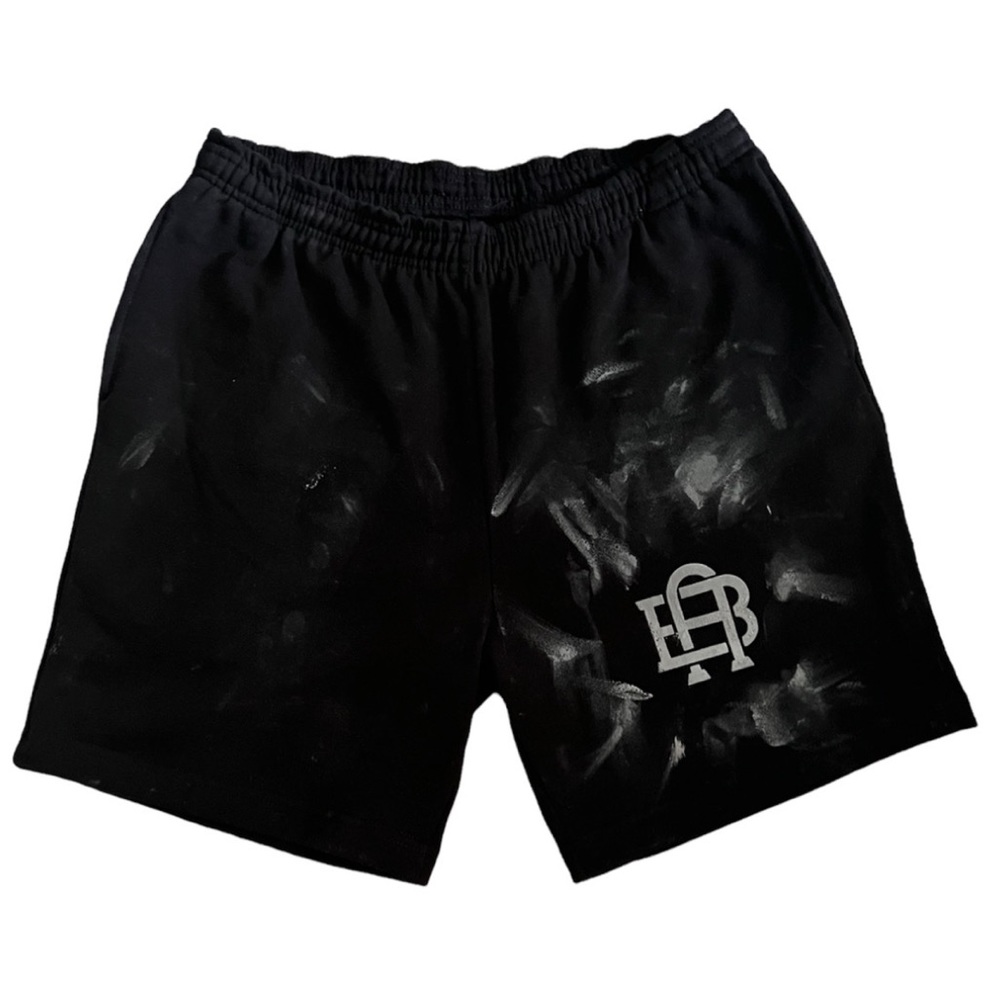UNFINISHED PAINTED SWEAT SHORTS